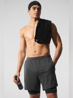 Alo Yoga Men's 2-in-1 Performance Short